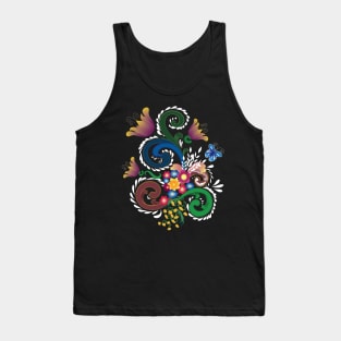 Rosemaling Madness Tank Top